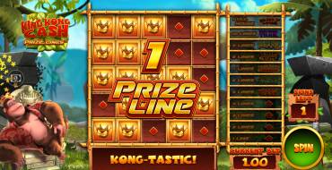 King Kong Cash Prize Lines: Unique features