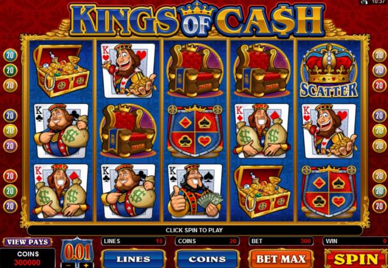 Play Kings Of Cash slot