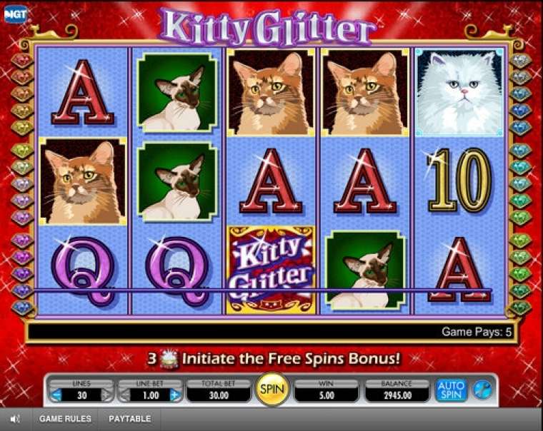 Play Kitty Glitter slot