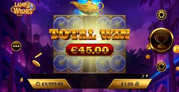 Lamp of Wishes: Winnings