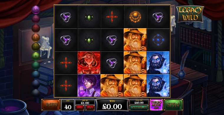 Play Legacy of the Wild slot