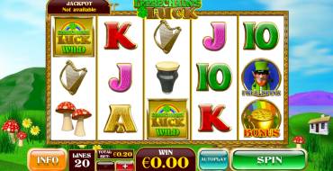 Leprechaun's Luck: Slot machine