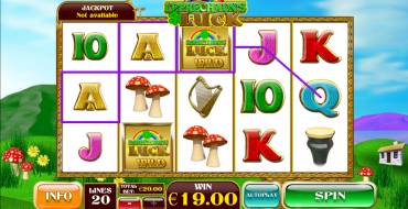 Leprechaun's Luck: Winnings
