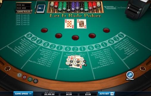 Let It Ride Poker