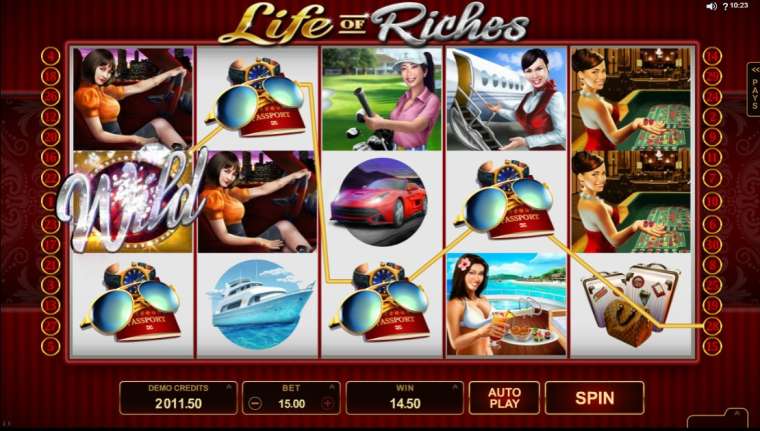 Play Life of Riches slot