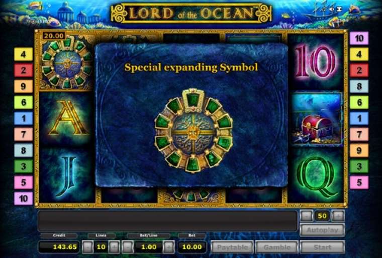 Play Lord of the Ocean slot