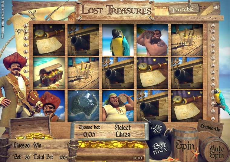 Play Lost Treasures slot
