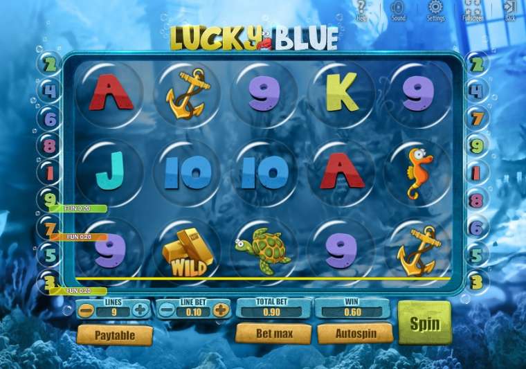 Play Lucky Blue slot
