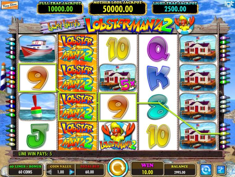 Play Lucky Larry’s Lobstermania 2 slot