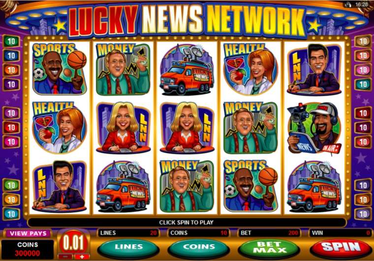 Play Lucky News Network slot