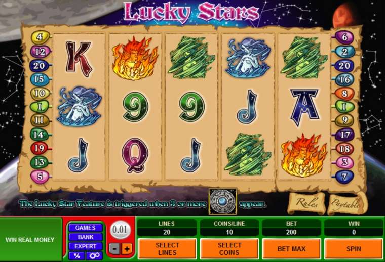 Play Lucky Stars slot