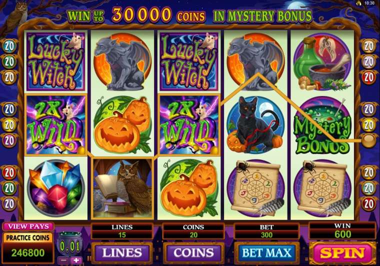 Play Lucky Witch slot
