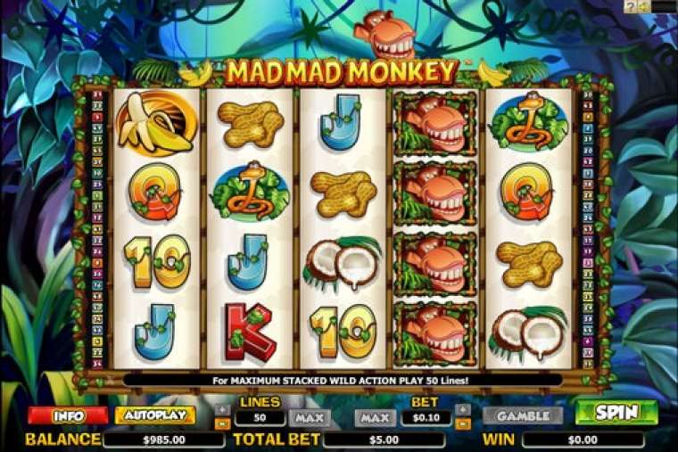 Play Mad Mad Monkey slot