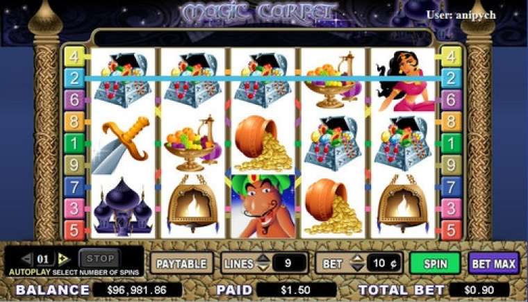 Play Magic Carpet slot