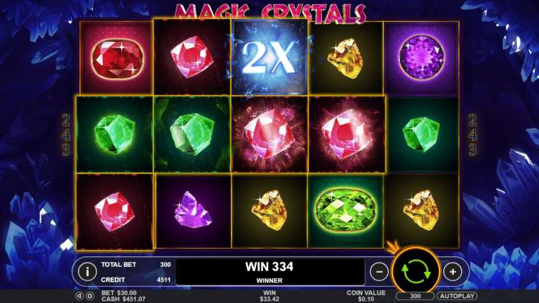 Play Magic Crystals slot