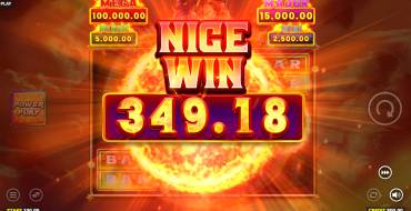 Majestic Fury Win Stepper: Winnings