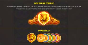 Majestic Fury Win Stepper: Bonus games
