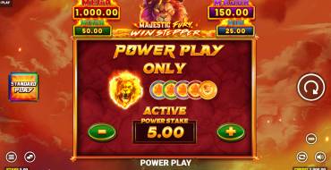 Majestic Fury Win Stepper: Unique features