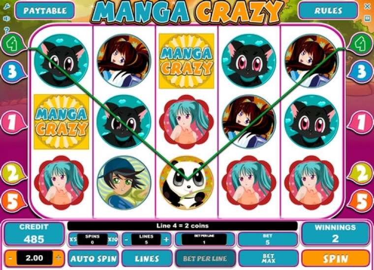 Play Manga Crazy slot