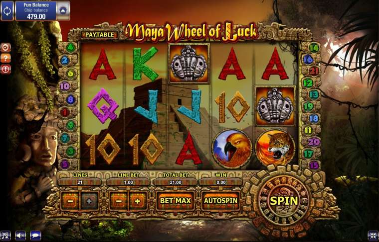 Play Maya Wheel of Luck slot