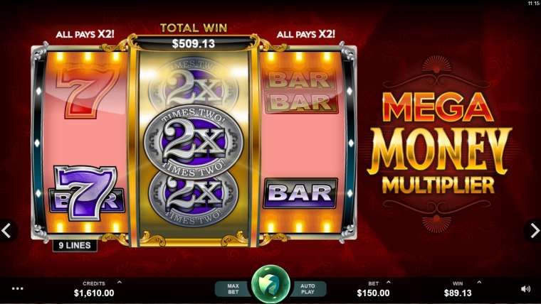 Play Mega Money Multiplier slot