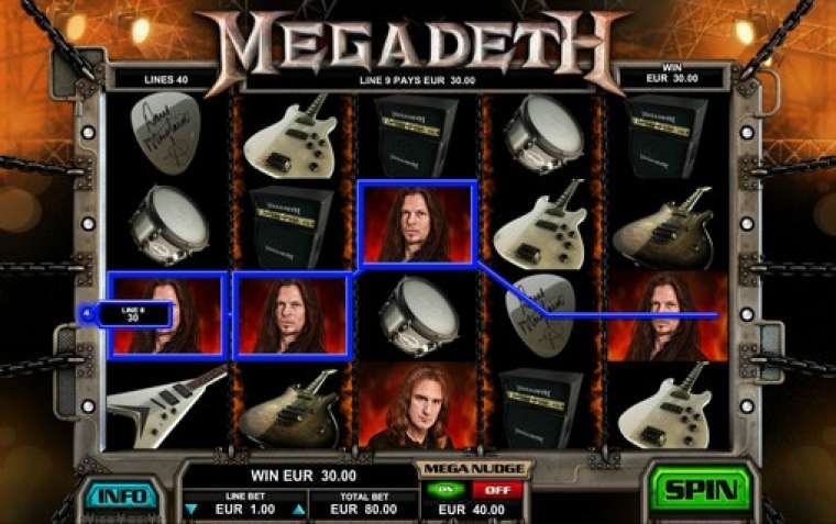 Play Megadeth slot