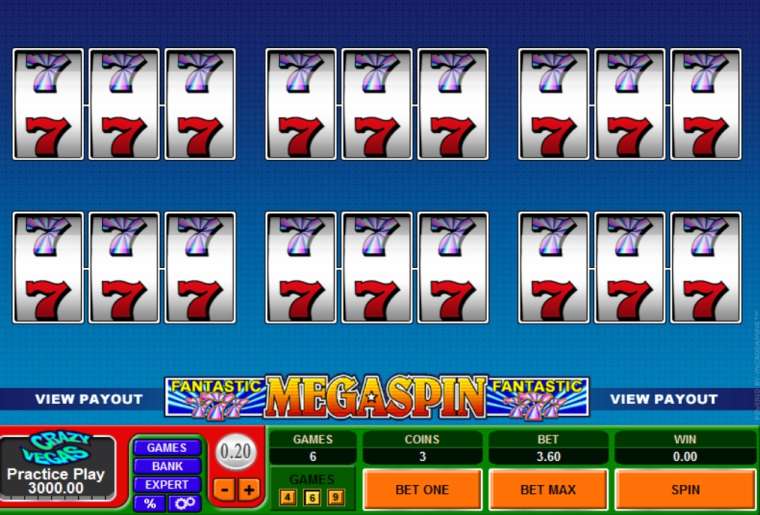 Play MegaSpin Fantastic 7’s slot