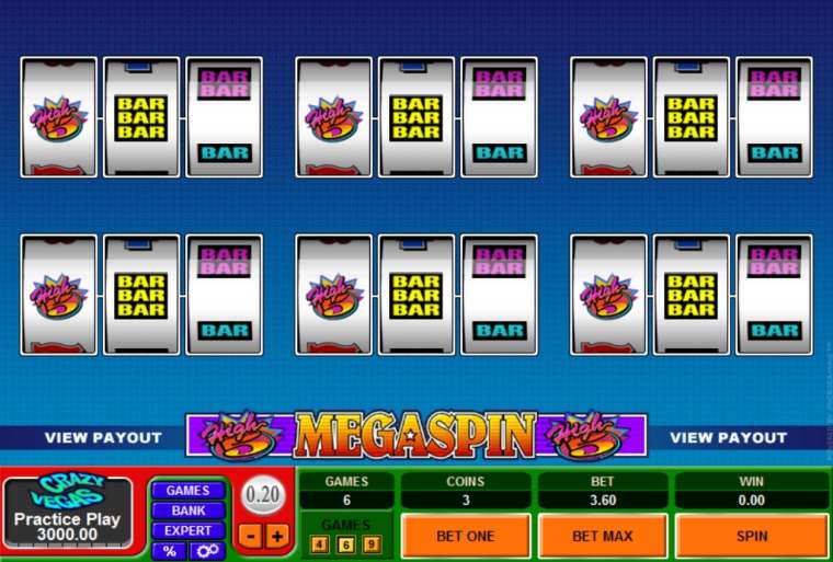 Play MegaSpin High 5 slot