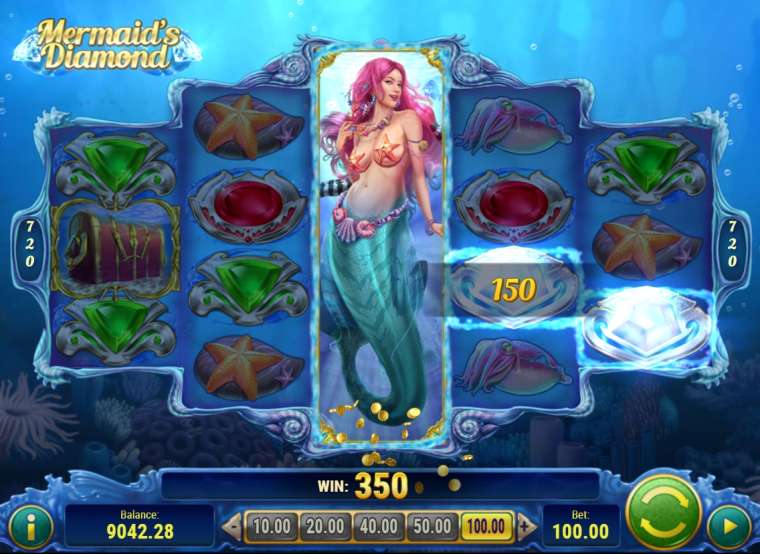 Play Mermaid’s Diamond slot