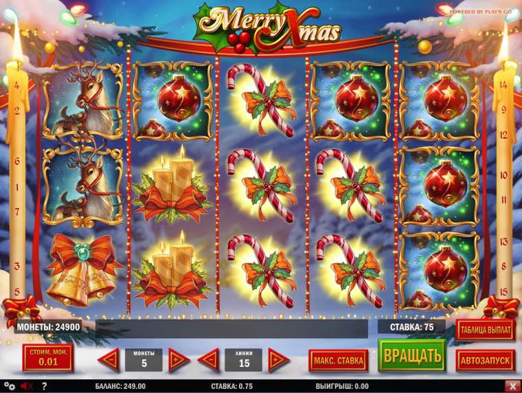 Play Merry Xmas slot