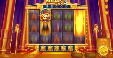 Midas Golden Touch 3: Free spins