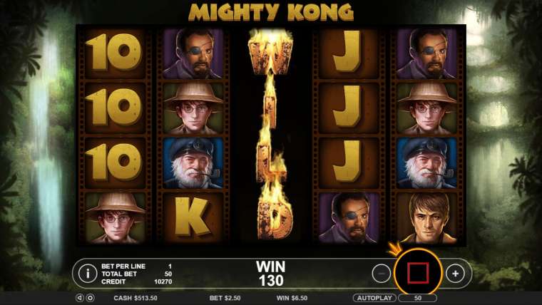 Play Mighty Kong slot