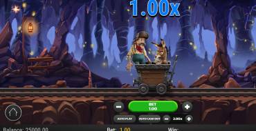 Miner Donkey Rider: Slot machine