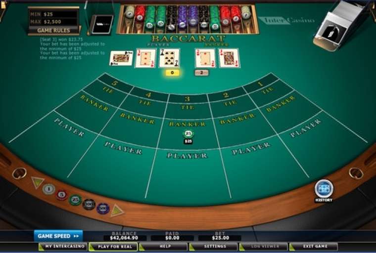 Play Mini Baccarat