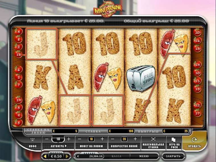 Play Mini Panini slot