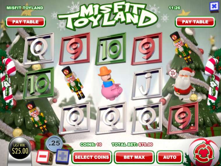 Play Misfit Toyland slot