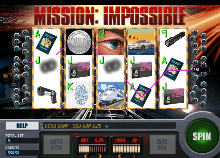 Play Mission Impossible slot