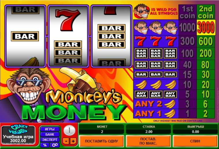 Play Monkey’s Money slot