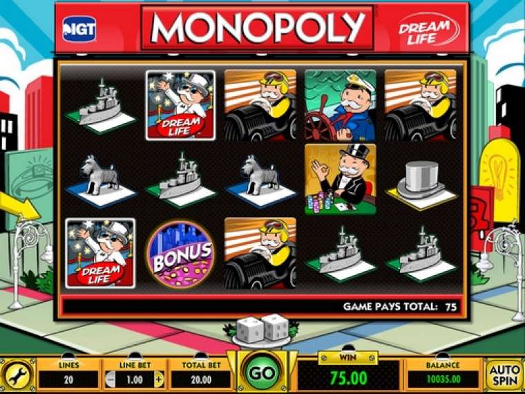 Play Monopoly – Dream Life slot