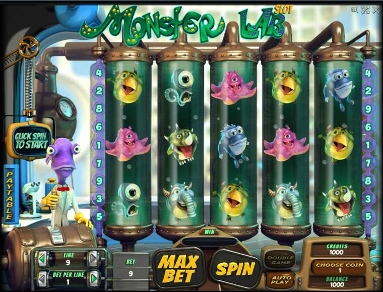 Monster Lab Free Play in Demo Mode