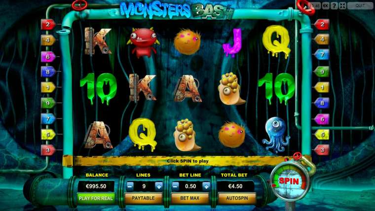 Play Monsters Bash slot