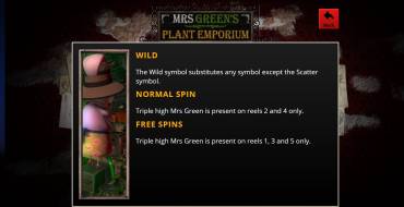 Mrs. Green’s Plant Emporium: 