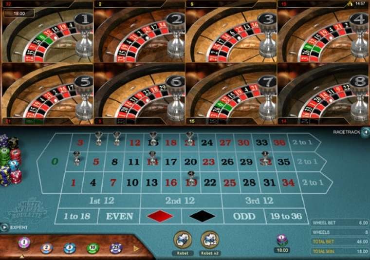 Play Multi Wheel European Roulette Gold