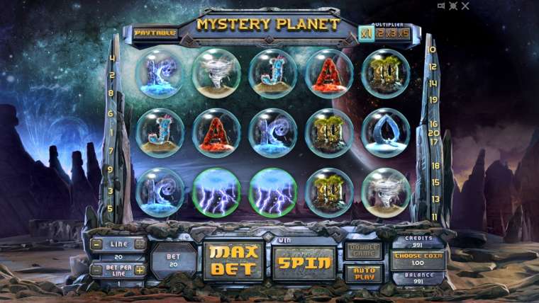 Play Mystery Planet slot