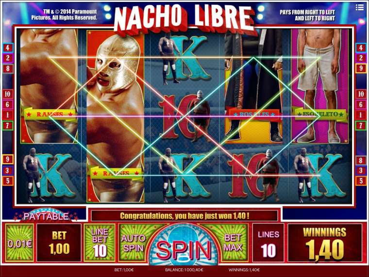Play Nacho Libre slot