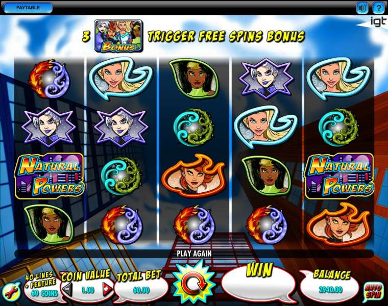 Play Natural Powers slot