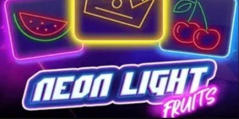 Play Neon Light Fruits slot