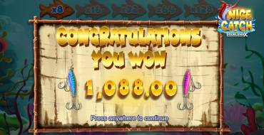 Nice Catch DoubleMax: Winnings