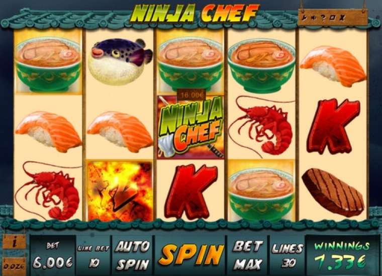 Play Ninja Chef slot