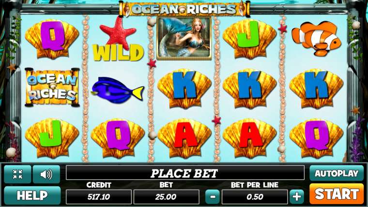 Play Ocean Riches slot